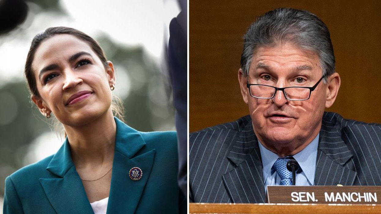 Joe Manchin fires back at AOC for 'totally false' allegation of 'corruption': 'Divide, divide, divide'
