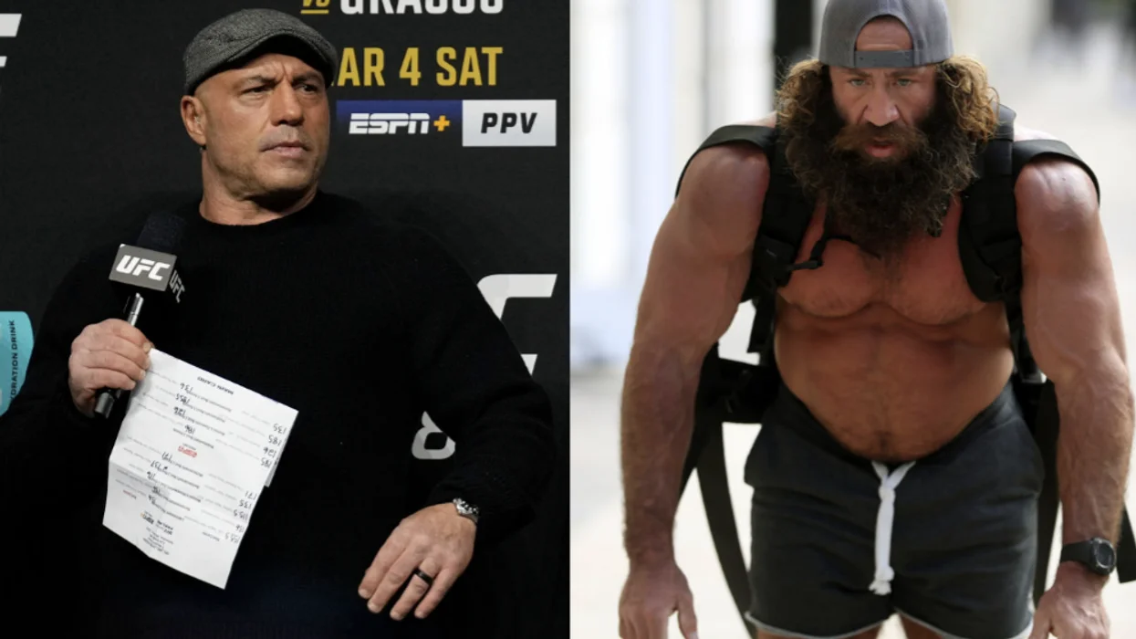 Joe Rogan targeted by Liver King in wild videos with gold guns, wolf pelts, and enemas; Netflix raw meat influencer arrested Joe Rogan targeted by Liver King in wild videos with gold guns, wolf pelts, and enemas; Netflix raw meat influencer arrested