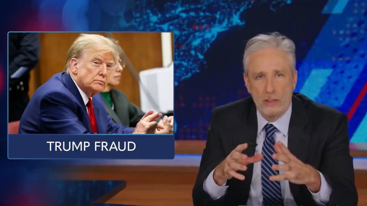 Jon Stewart lashes out after being accused of hypocrisy over Trump criticism — and it doesn't go well