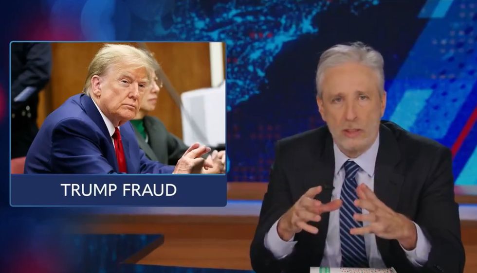 Jon Stewart lashes out after being accused of hypocrisy over Trump criticism — and it doesn't go well