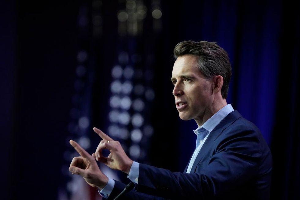 Josh Hawley coolly handles raving Code Pink radicals and calls out their support for terrorism
