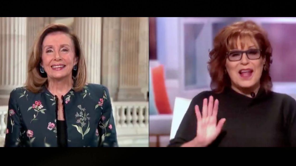 Joy Behar gleefully fantasizes about 'President Nancy Pelosi' during gushing interview with House speaker