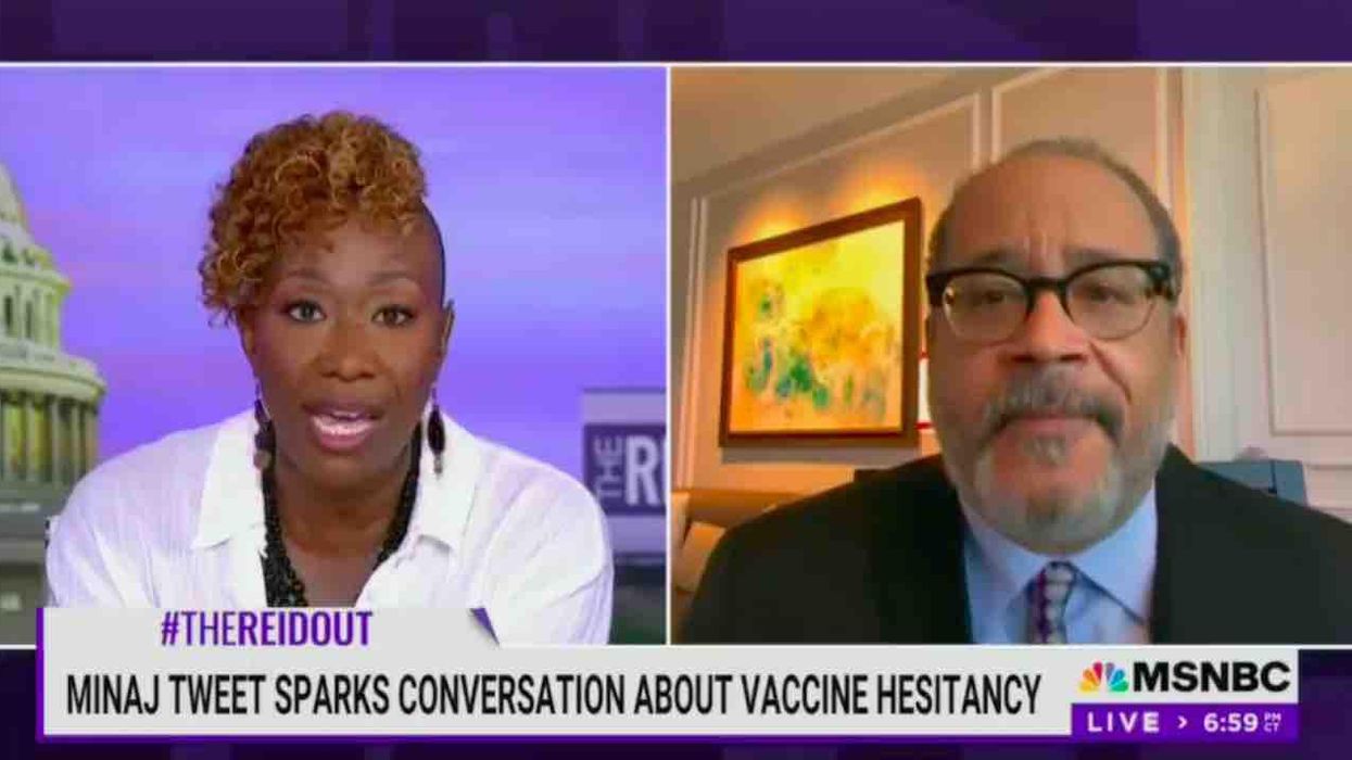 Joy Reid admits she was vaccine 'hesitant' under Trump because former president was 'controlling,' 'manipulating' CDC and FDA