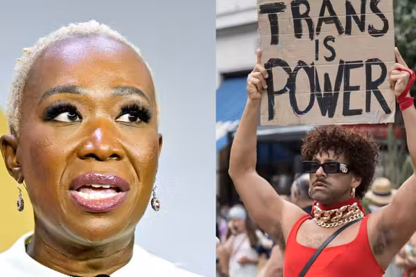 Joy Reid takes 'transphobic' stance on locker rooms — after previously comparing trans critics to Nazis