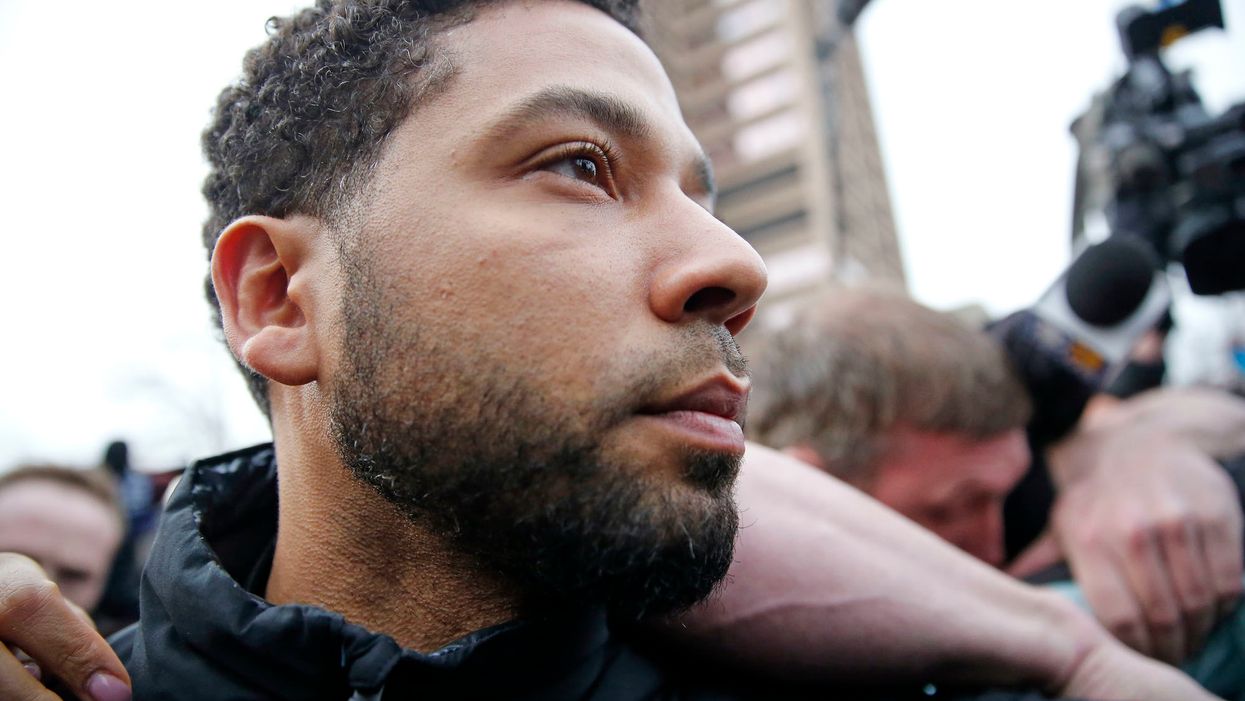 Jussie Smollett says he was 'set up' from the beginning, claims witnesses saw 2 white men attack him