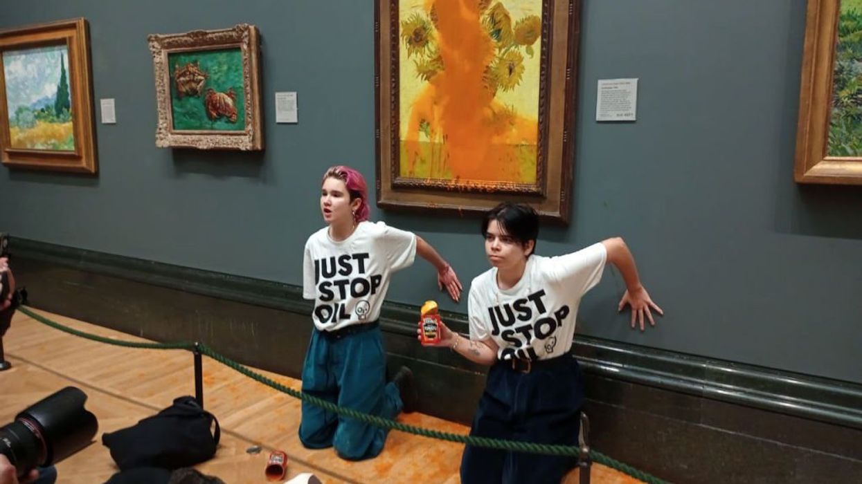 Just Stop Oil radicals sentenced to jail for throwing soup at van Gogh art — comrades respond as expected