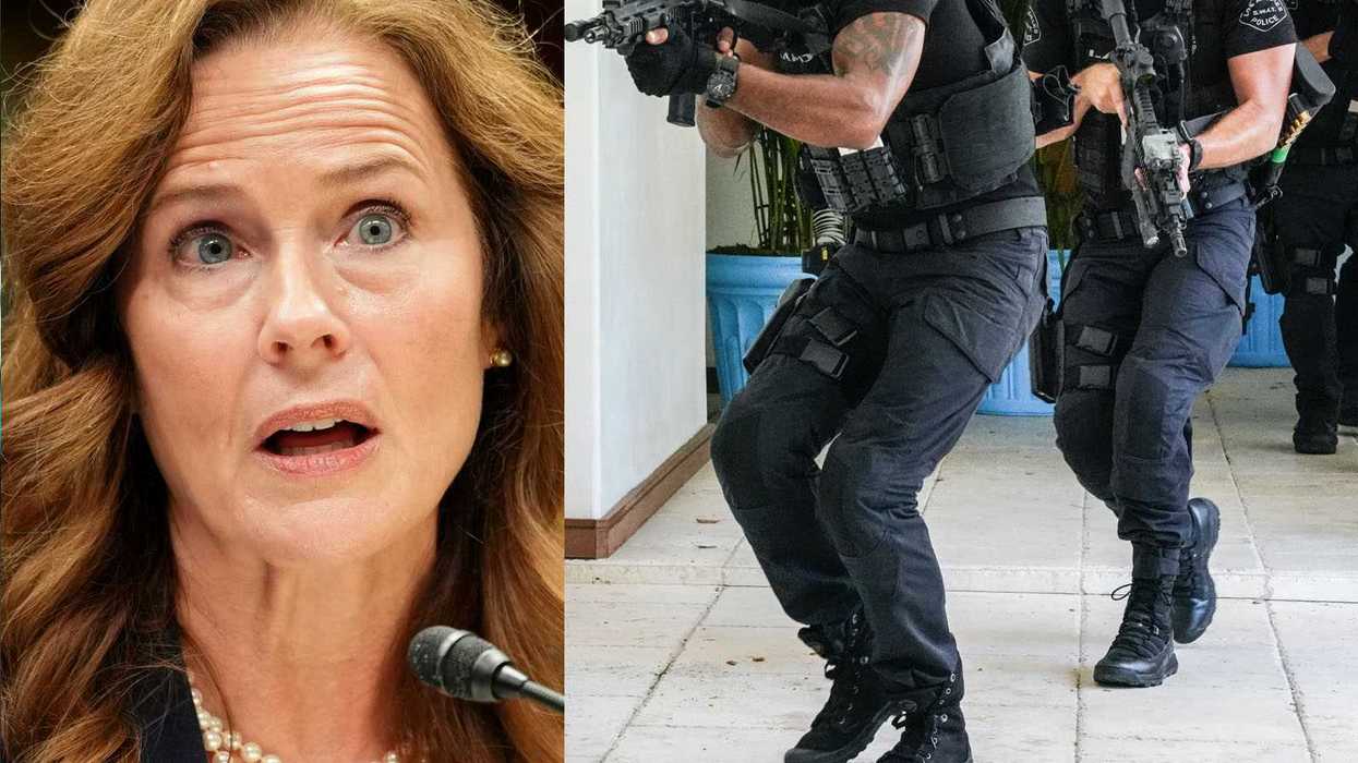 Justice Amy Coney Barrett describes SWATTING attack against her family