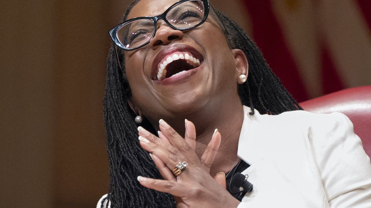 Justice Ketanji Brown Jackson asks absurd question during arguments over LGBTQ books in public school libraries