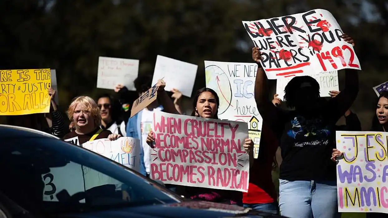 Juvenile hit by car at student anti-ICE protest in Florida