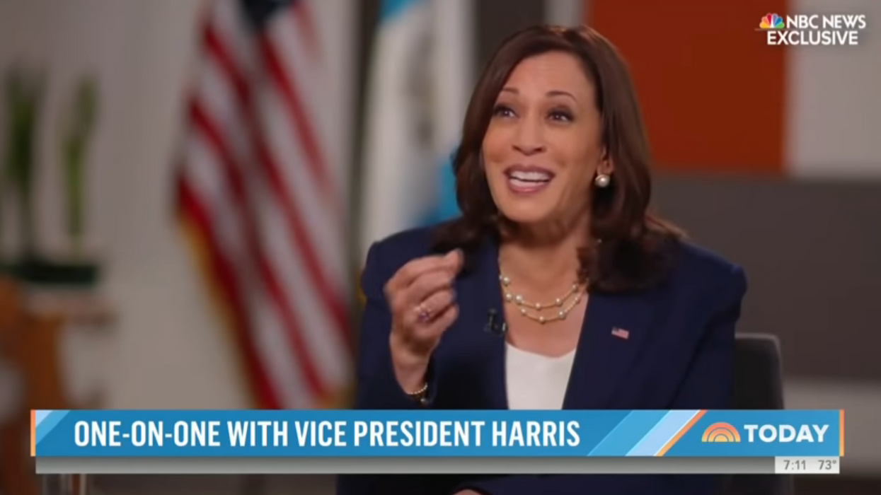 Kamala Harris laughs, deflects when grilled about not visiting border: 'I haven't been to Europe,' either