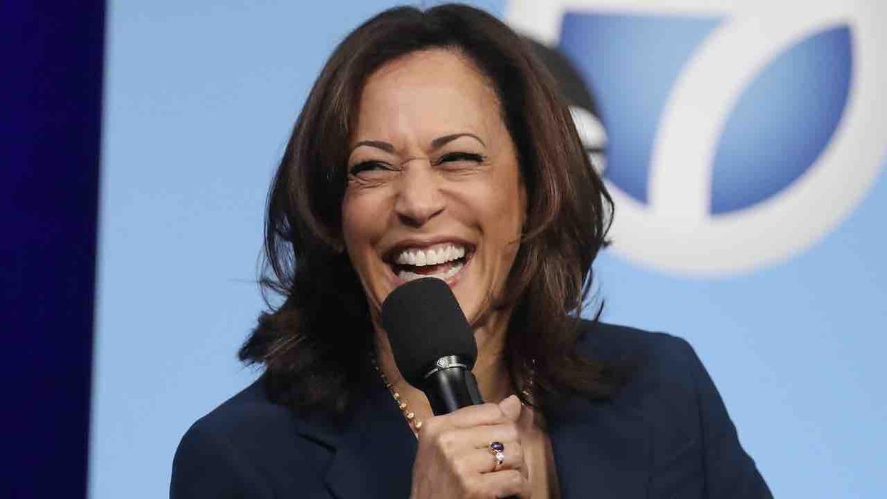 Kamala Harris mercilessly mocked after tweeting that US is 'moving again' due to infrastructure package when freezing drivers were stranded on I-95 near DC