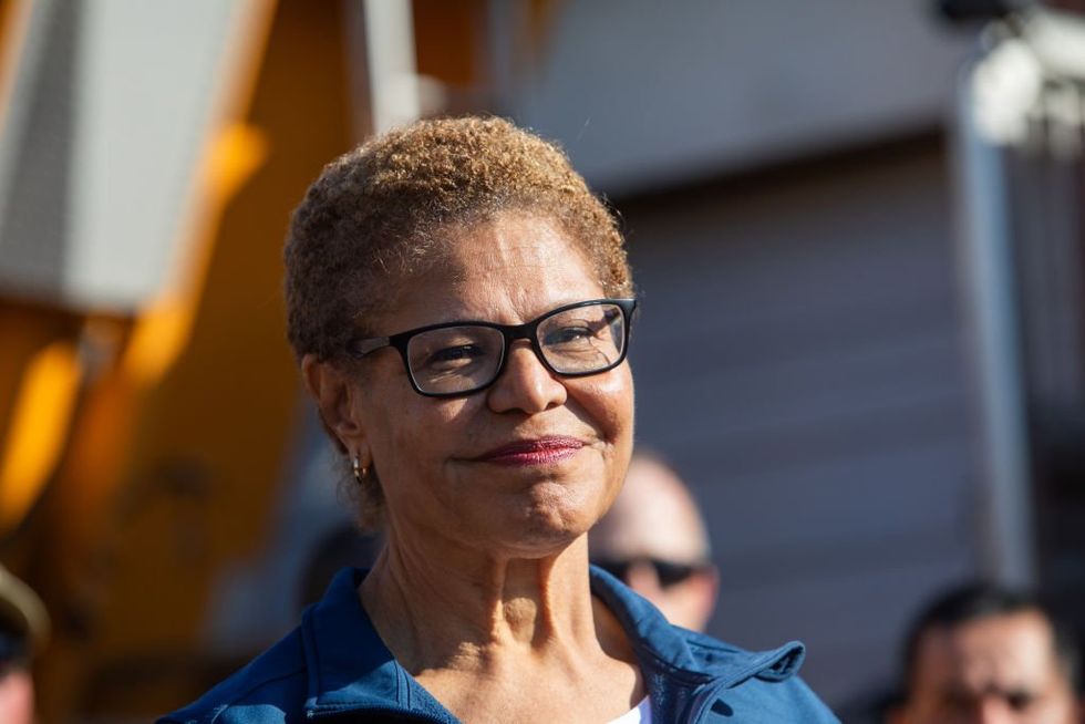 Karen Bass finally does her job — but only after Trump vows to 'liberate' Los Angeles