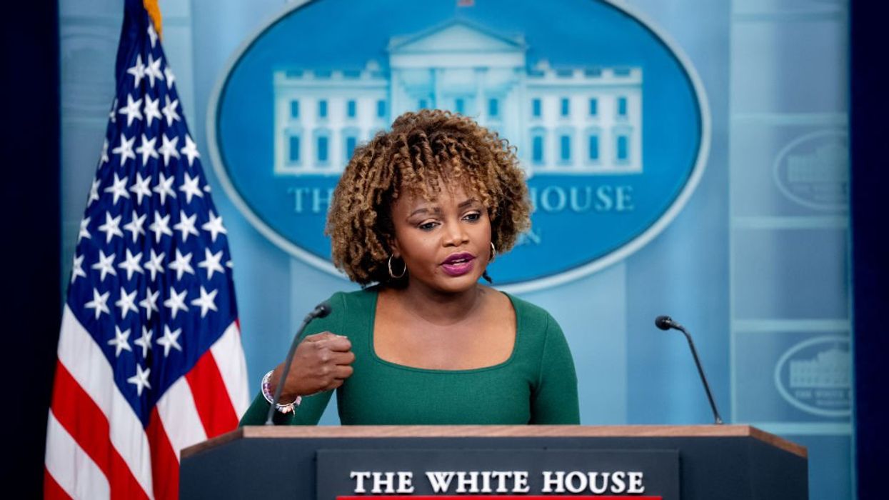 Karine Jean-Pierre gives word salad after being asked about Biden's pardon of Hunter