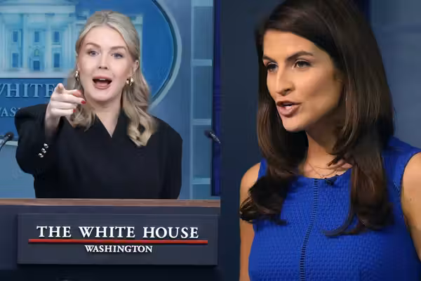 Karoline Leavitt berates CNN's Kaitlan Collins over inflation and the economy