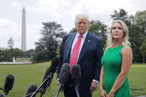Karoline Leavitt to leave White House, Trump announces
