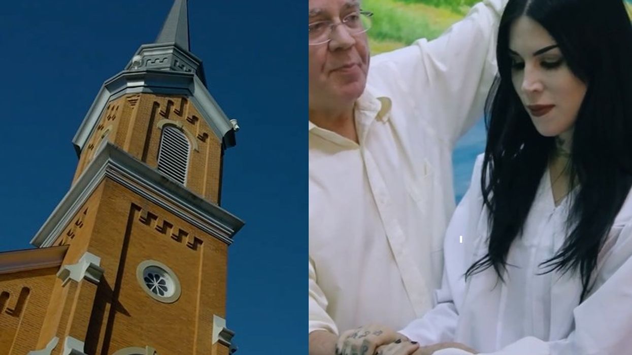 Kat Von D chastises Christian critics of her baptism, says she wants to explain her decision to 'friend' Allie Beth Stuckey