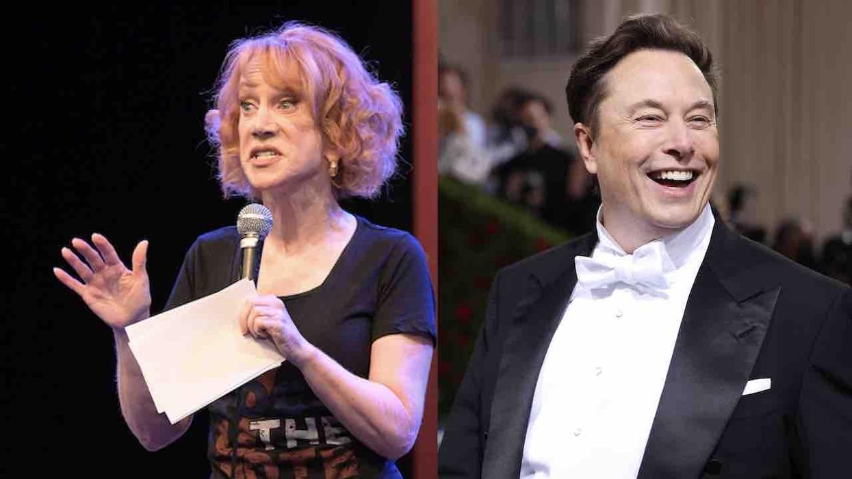 Kathy Griffin uses her dead mother's Twitter account to resume war with Elon Musk after getting suspended from platform for impersonating him