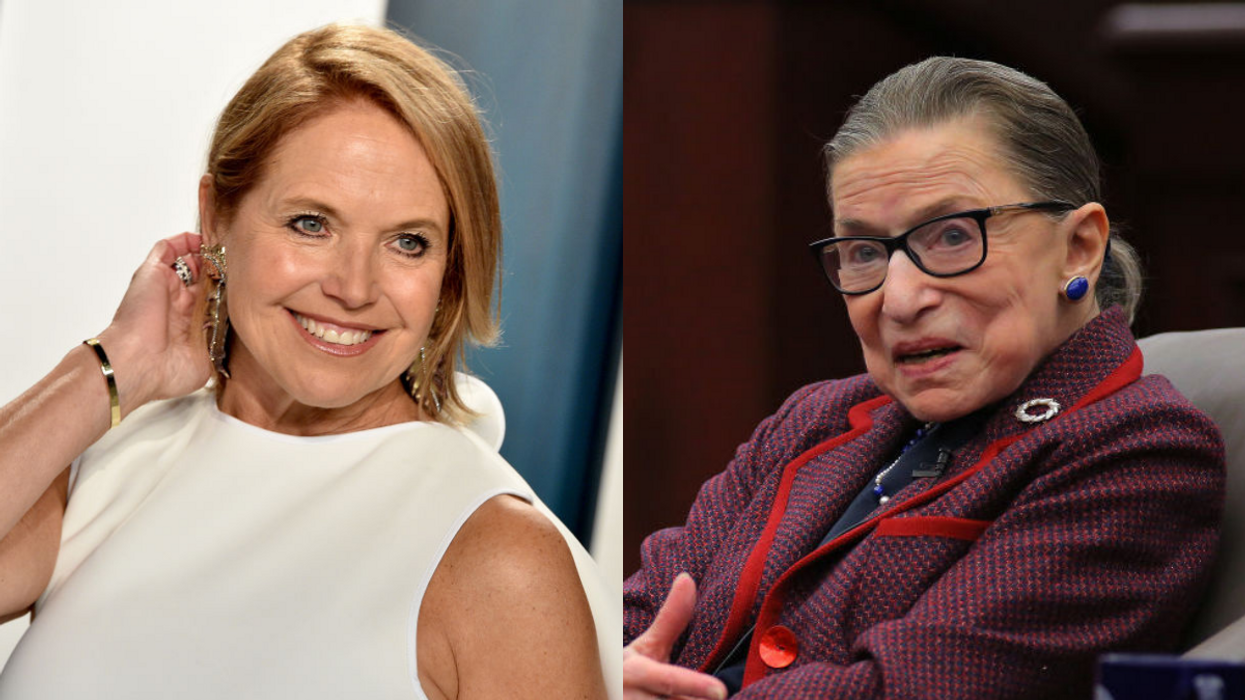 Katie Couric covered up RBG’s harsh condemnation of anthem kneelers to ‘protect’ her from public backlash
