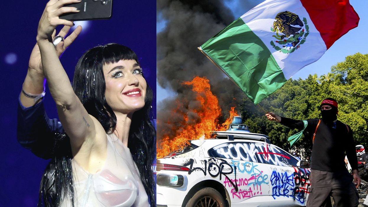 Katy Perry drops weird post in support of ICE rioters and gets nailed with a history lesson