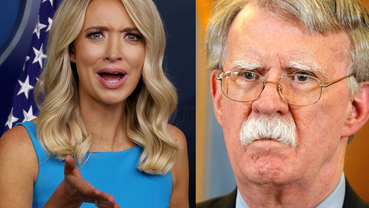 Kayleigh McEnany rips into 'discredited' John Bolton and his 'debunked' book