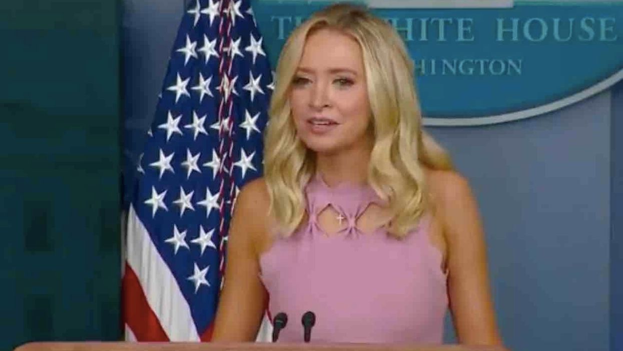 Kayleigh McEnany rips reporter asking about leftists hit by paintballs after ignoring 90 days of violence