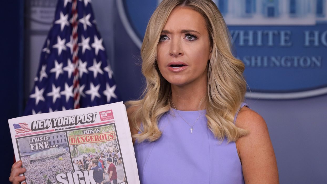 Kayleigh McEnany turns tables on media for questioning upcoming Trump rally over COVID concerns