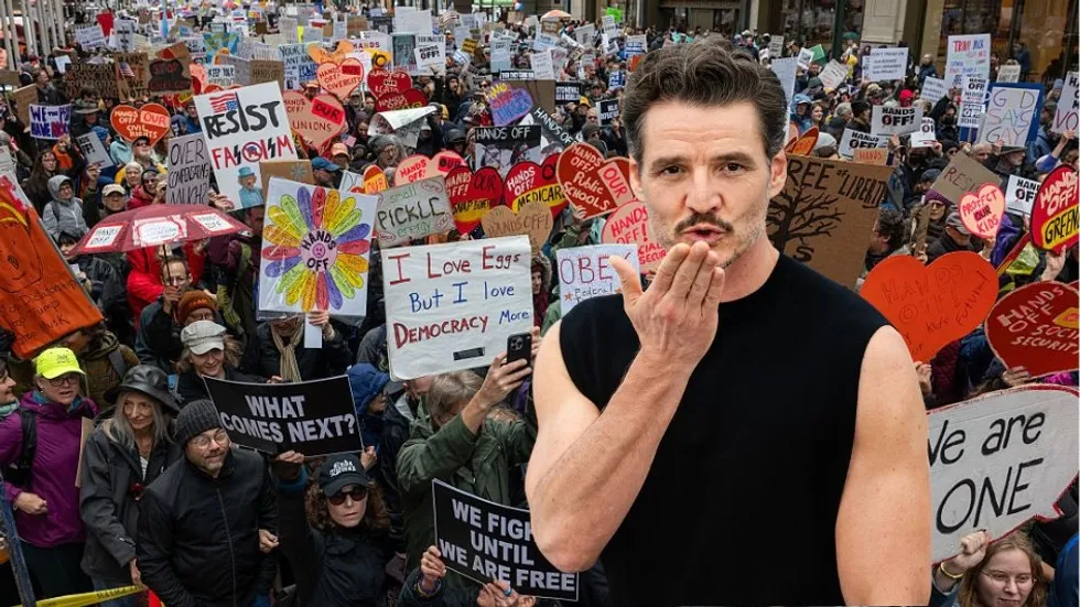 Kiss off: Pedro Pascal latest celebrity scold to dump on America