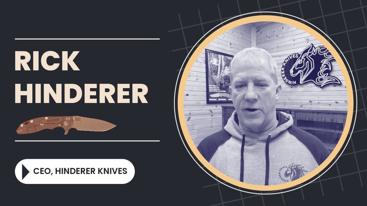 Knife maker Rick Hinderer: How a gift for a friend led to an obsession with craft