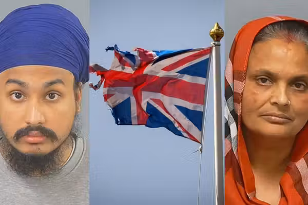 Knife-wielding Sikh reaps whirlwind after butchering English teen Henry Nowak, falsely accusing him of racism