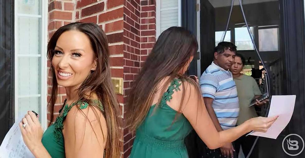 'Knock, knock, b***h': BlazeTV host Sara Gonzales flushes out Indian H-1B sponsor who went into hiding
