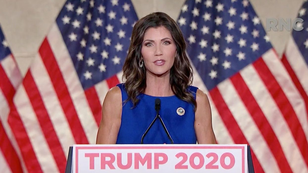 Kristi Noem fires back at former president Obama over his characterization of America in his forthcoming memoir