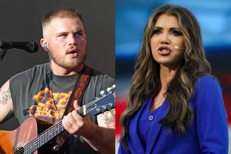 Kristi Noem hammers Zach Bryan over apparently anti-ICE song — singer says he's 'scared' by negative reaction