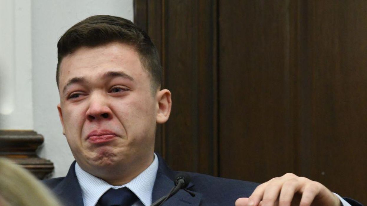 Kyle Rittenhouse breaks down in tears at trial while describing moments before firing fatal shots