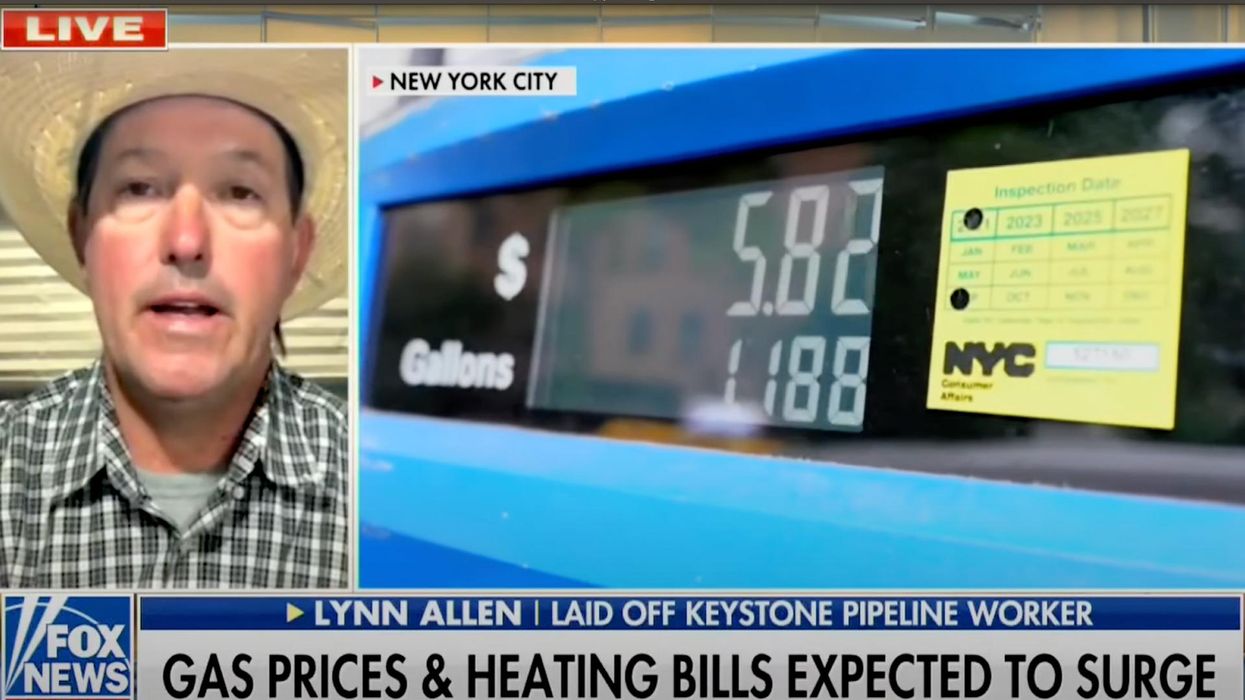 Laid-off pipeline worker goes after Biden for skyrocketing gas prices: ‘Everything that Biden’s touched or done — it’s a failure’