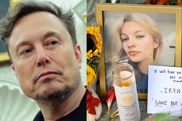 Large mural in memory of Iryna Zarutska painted in downtown Las Vegas — and paid for by Elon Musk