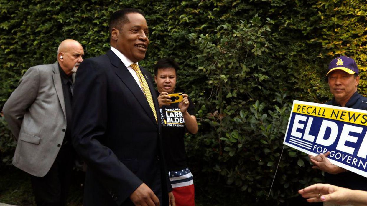 Larry Elder picks up endorsement from former Democratic leader in California recall election