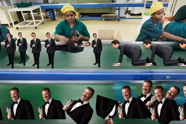 LAUGH FACTORY: Carbon-copy comics cry 'Epstein' on cue