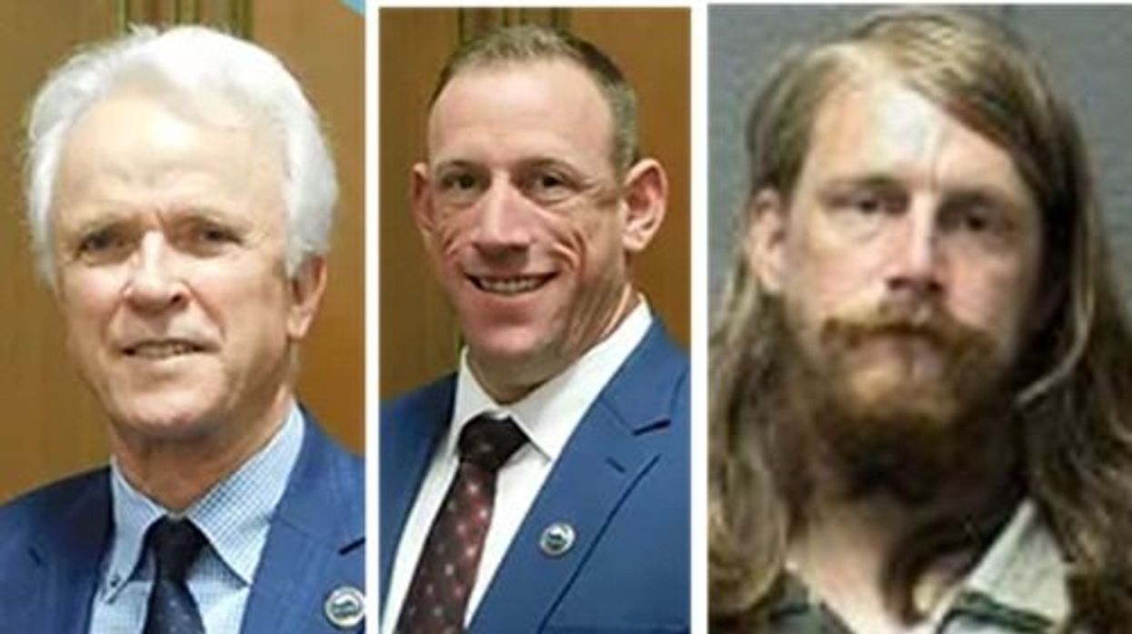 Brazen vagrant allegedly punches California mayor, city official in 'random' attack on street with police chief nearby