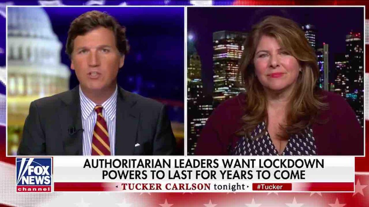 Left-wing author Naomi Wolf sounds alarm to Tucker Carlson: America becoming 'totalitarian state before everyone's eyes'