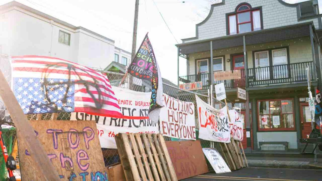 Leftist militants have stockpiled weapons, spike strips, armed guards at Portland autonomous zone