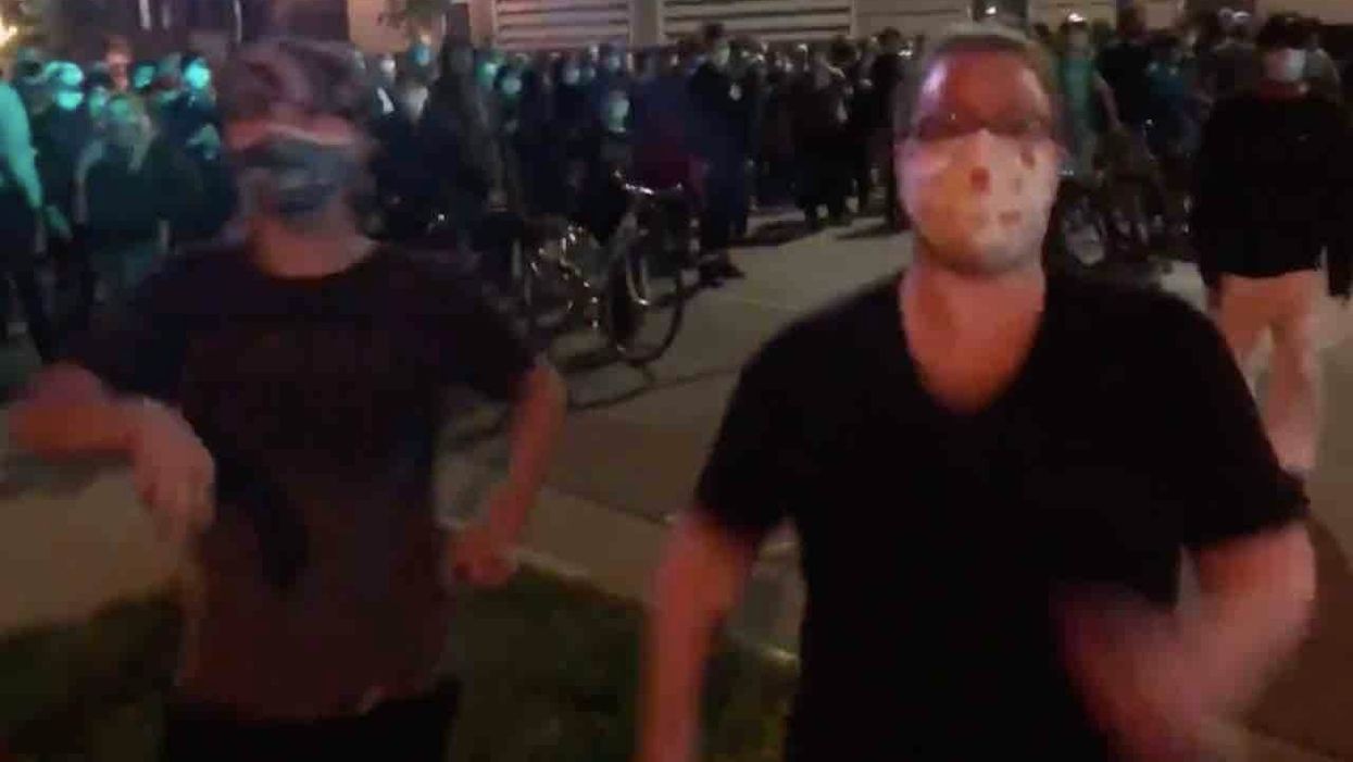 Leftist protesters beat up 60-year-old 'gay progressive' state senator: 'I'm on their side'
