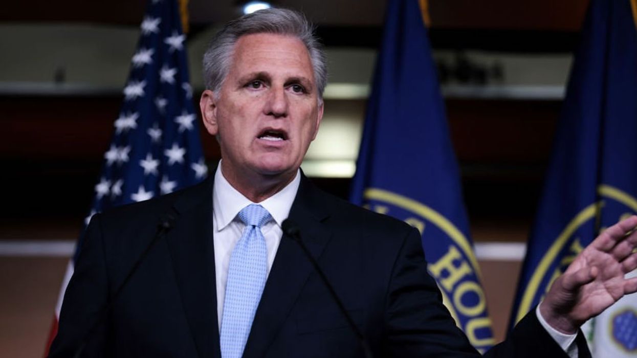 Leftist protesters storm, briefly occupy McCarthy's office on Capitol Hill to make demand about federal program