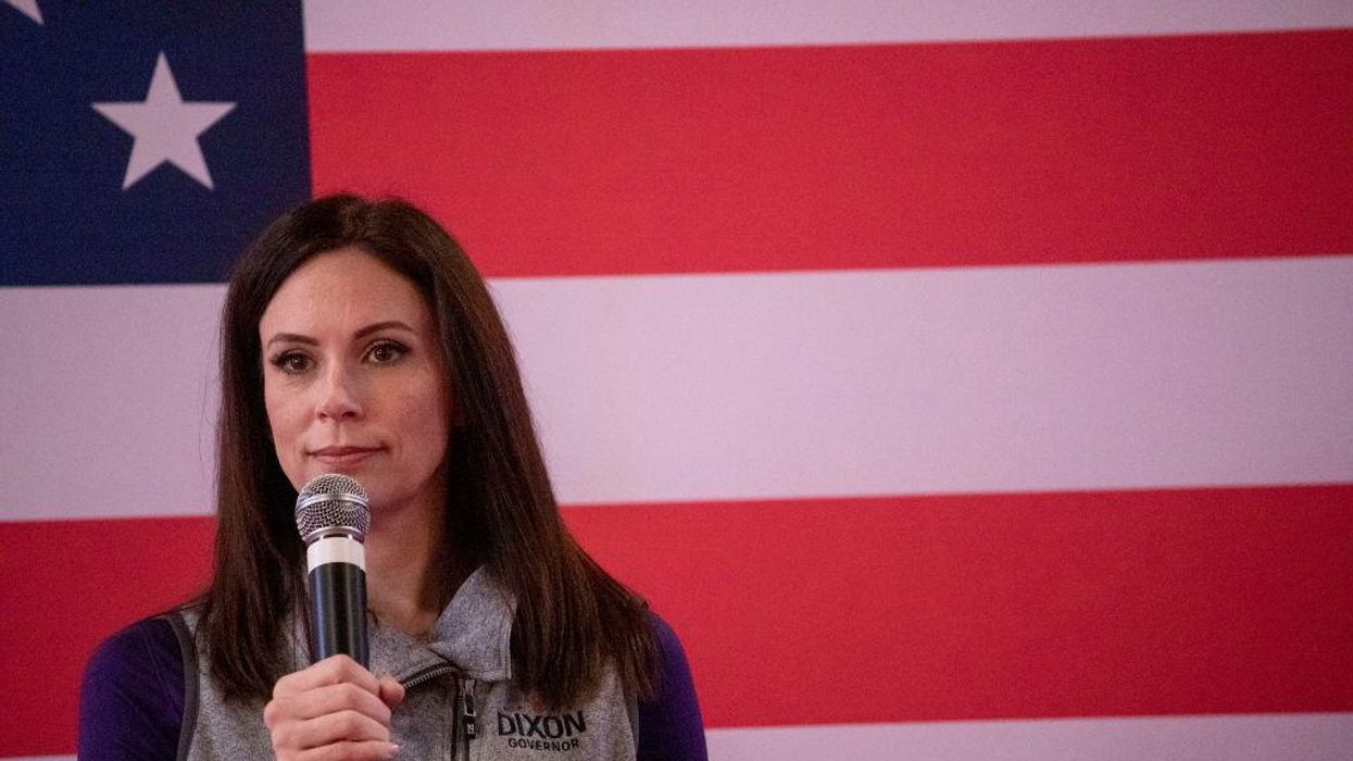 Leftist teacher goes crazy, bites woman at Tudor Dixon rally: Report