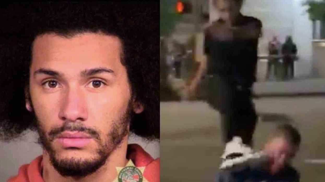 Leftist thug accused of kicking man in head from behind and knocking him out after repeatedly punching him is sentenced to prison