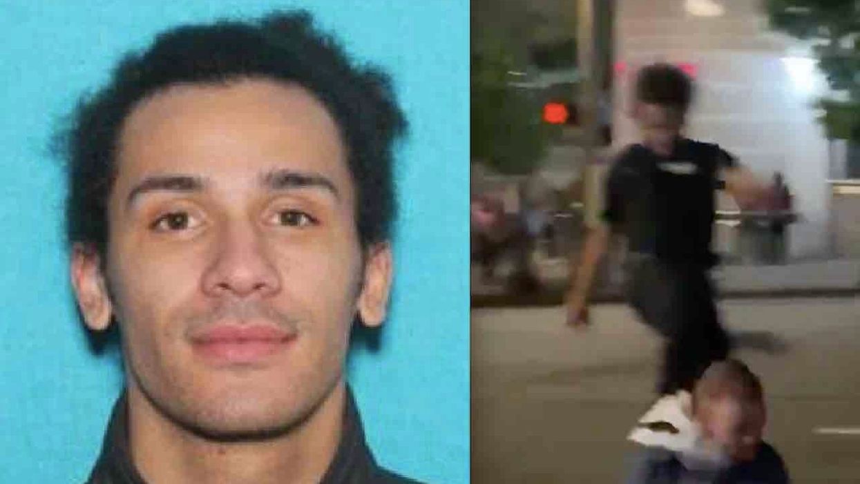 Leftist thug suspected of brutal punching and kicking assault in Portland is arrested, jailed