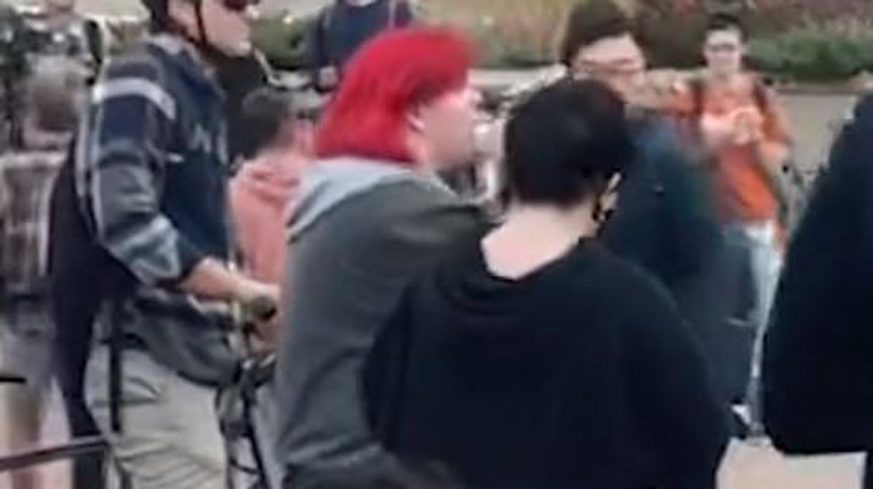 Leftists steal teen preacher's Bible, eat pages of it to protest Matt Walsh event at University of Wisconsin