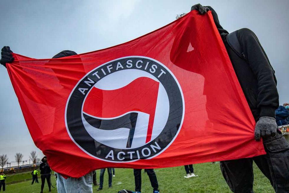 Leftists try to shut down Turning Point USA at Rutgers for criticizing Antifa professor