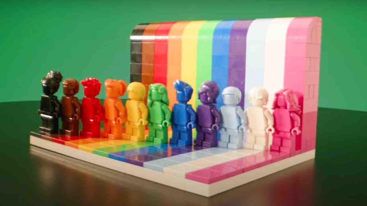 LEGO rolls out its first-ever LGBTQ-inspired set just in time for Pride Month — and folks let LEGO have it
