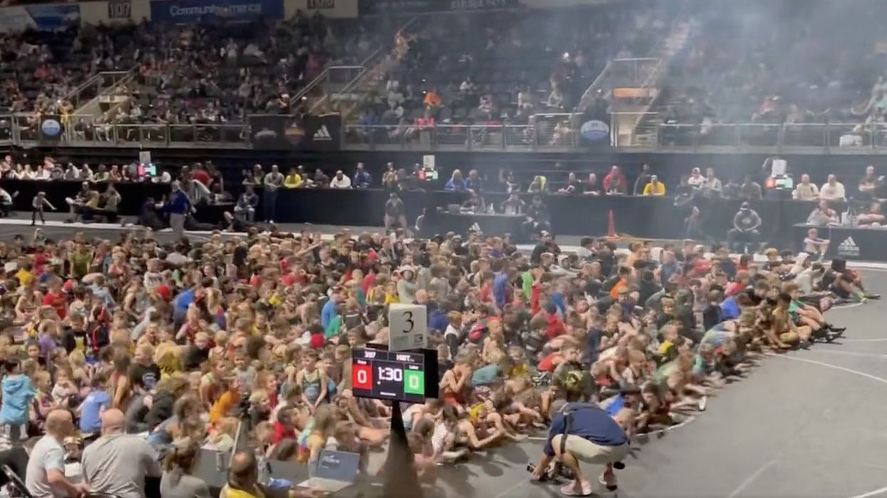 'Let's go Brandon!' chant breaks out at youth wrestling event; Democrat operative whines that it's 'height of indoctrination'