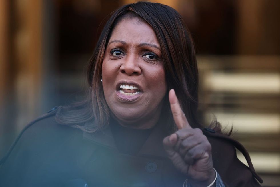 Letitia James wags finger at Trump in first interview following 'damning' fraud allegations